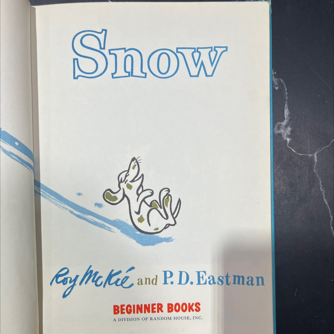 snow book, by p. d. eastman, 1962 Hardcover image 2