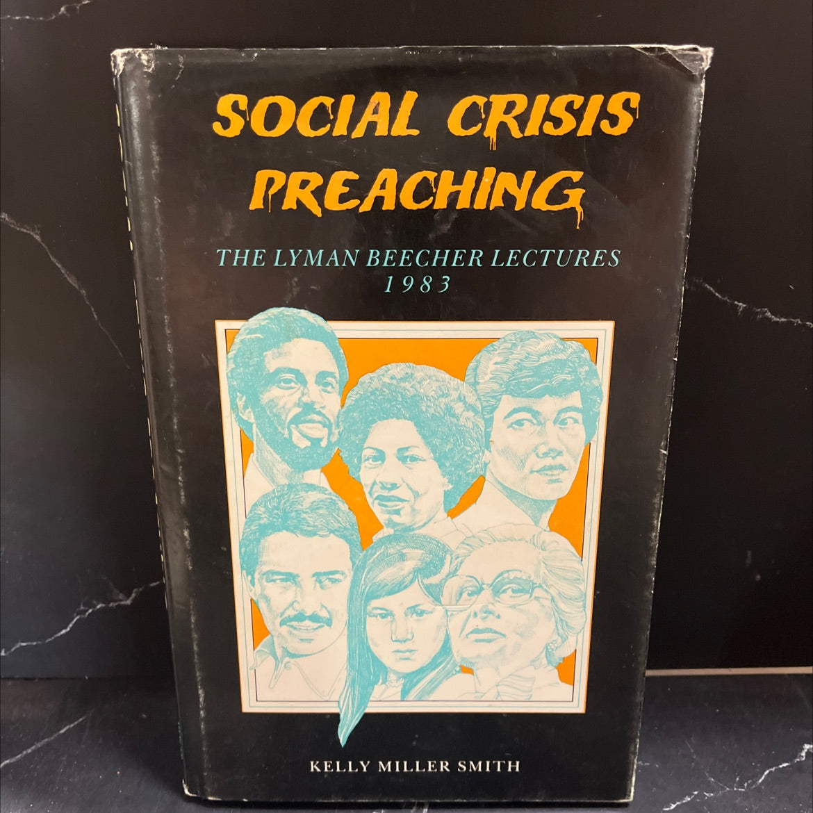 social crisis preaching book, by kelly miller smith, 1984 Hardcover image 1