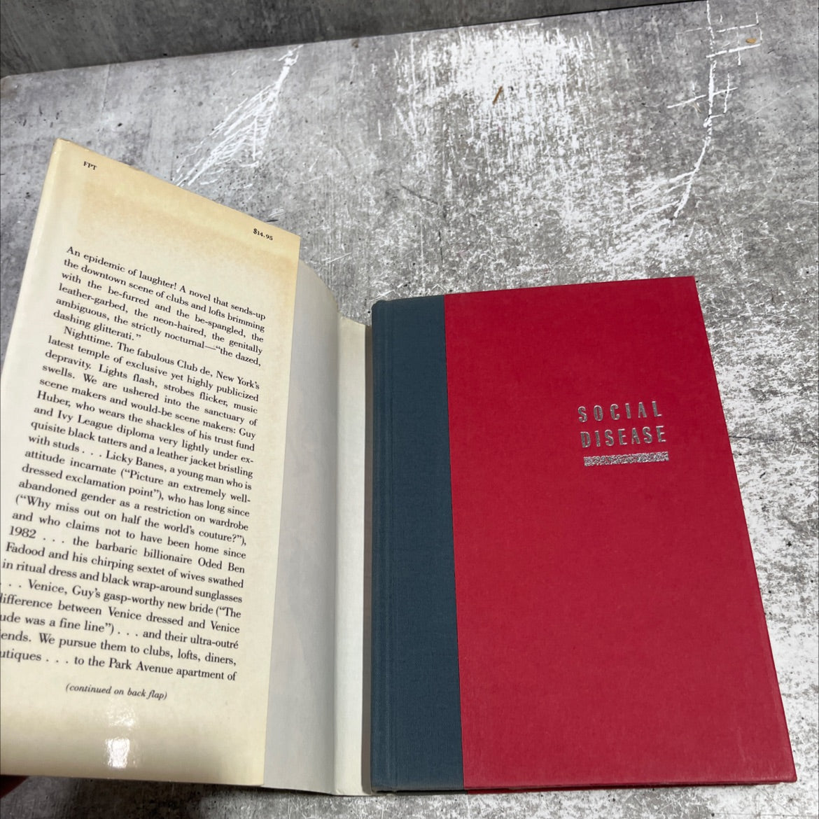 social disease book, by Paul Rudnick, 1986 Hardcover image 4