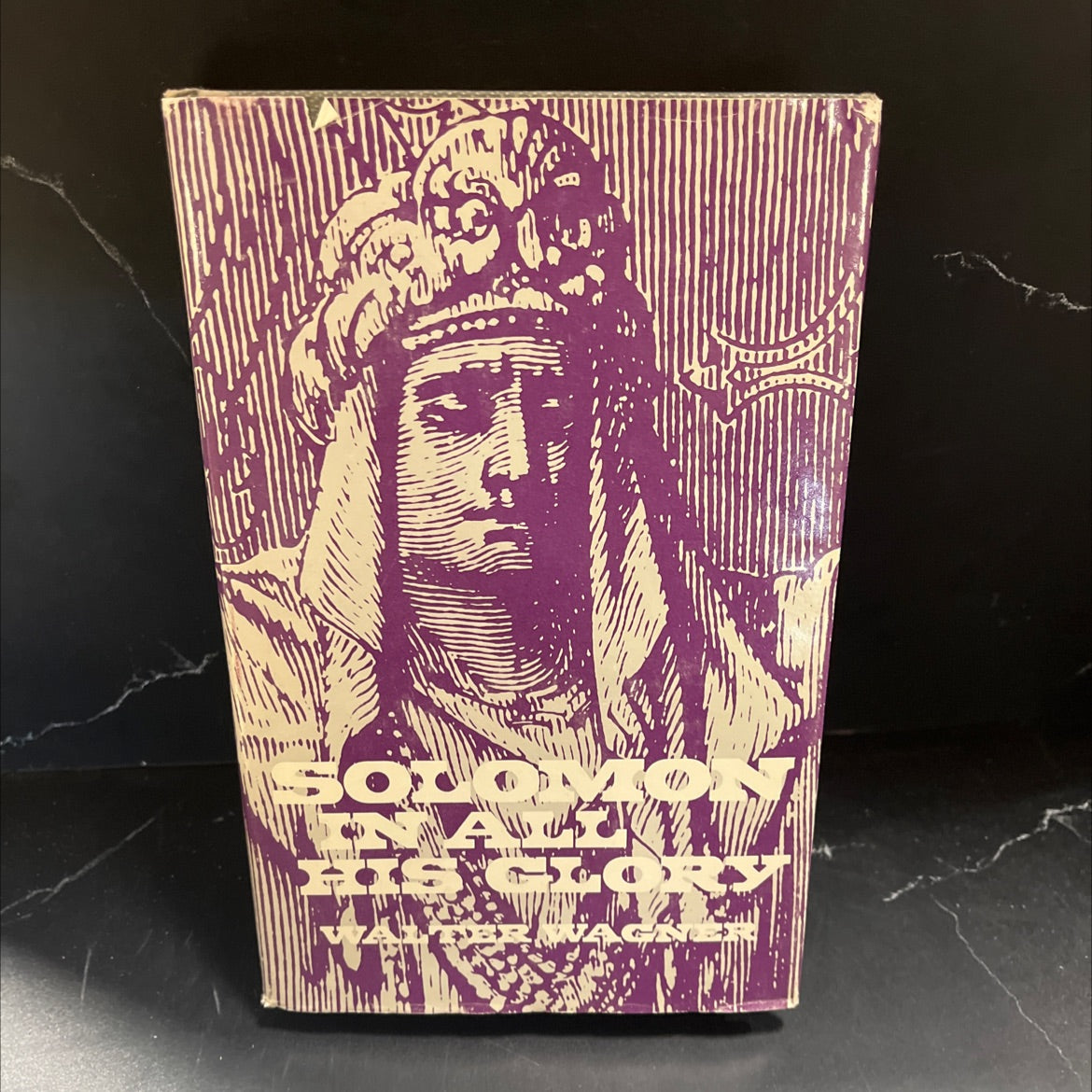 solomon in all his glory book, by walter wagner, 1974 Hardcover image 1