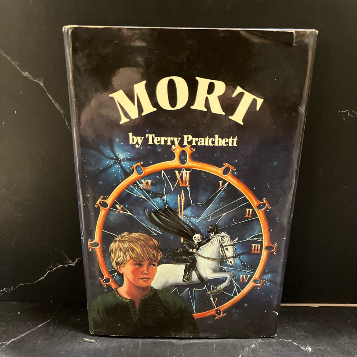 som mort book, by terry pratchett, 1987 Hardcover image 1