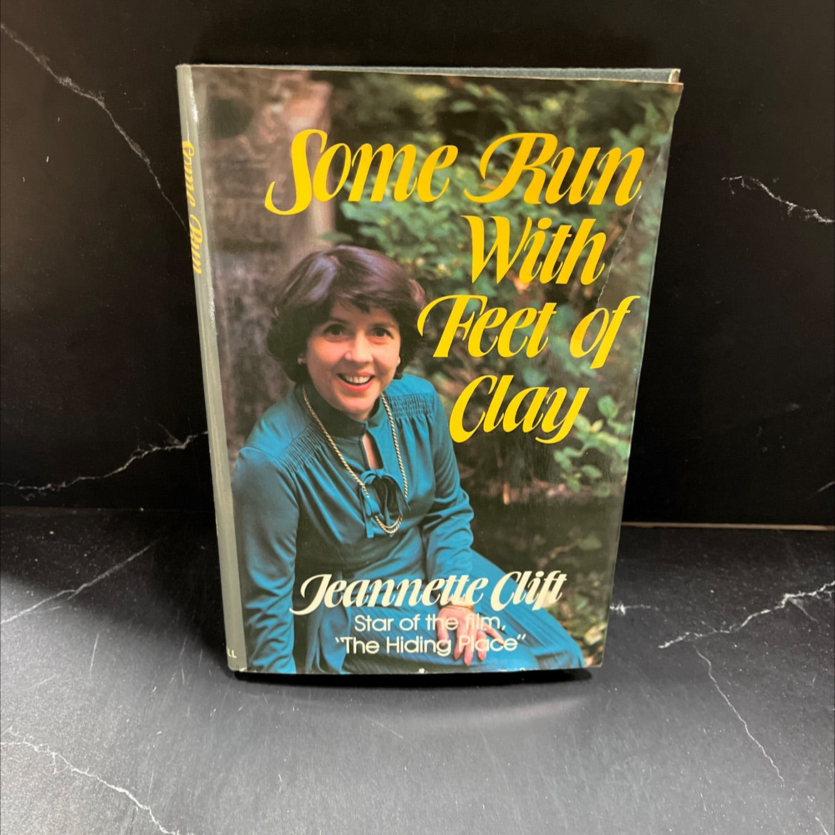 SIGNED some run with feet of clay book, by Jeannette Clift Fleming, 1978 Hardcover image 1