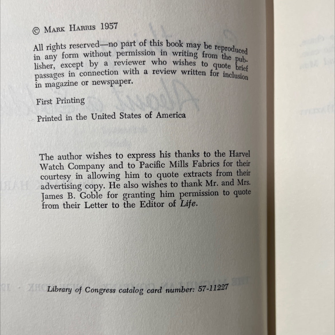 something about a soldier book, by mark harris, 1957 Hardcover image 3