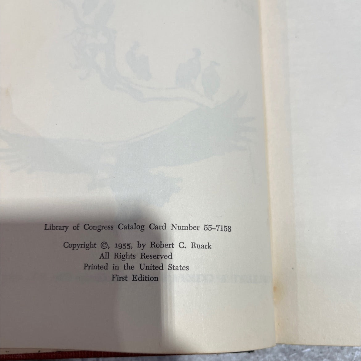 something of value book, by robert ruark, 1955 Hardcover, First Edition, Vintage image 3