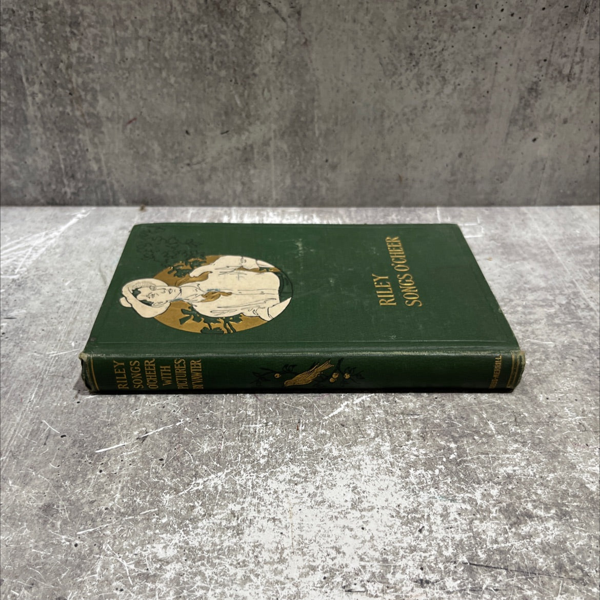 songs o' cheer book, by james whitcomb riley, 1905 Hardcover image 4