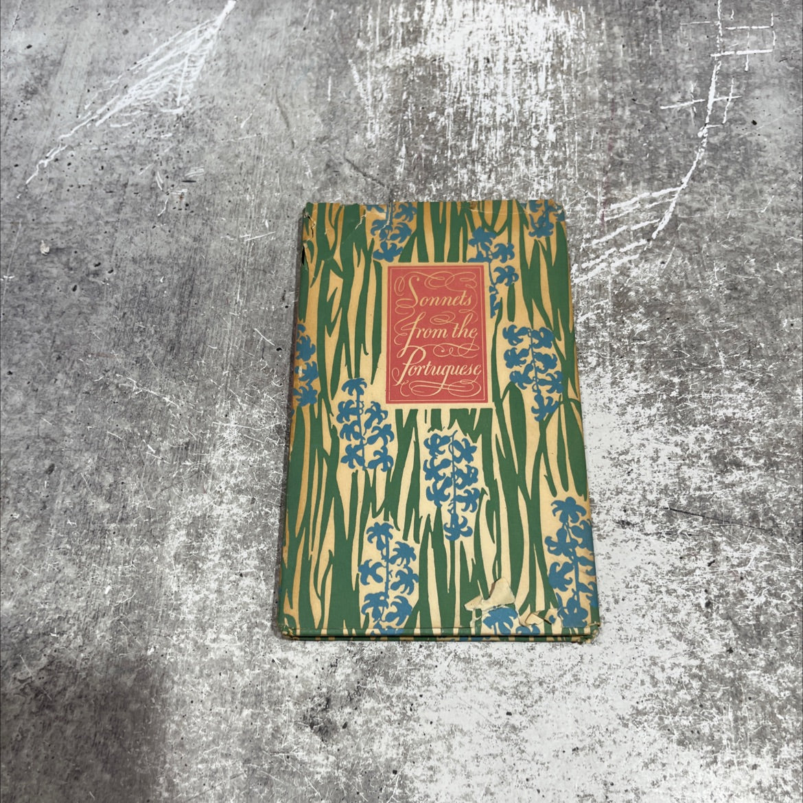 sonnets from the portuguese book, by elizabeth barrett browning, unknown Hardcover image 1