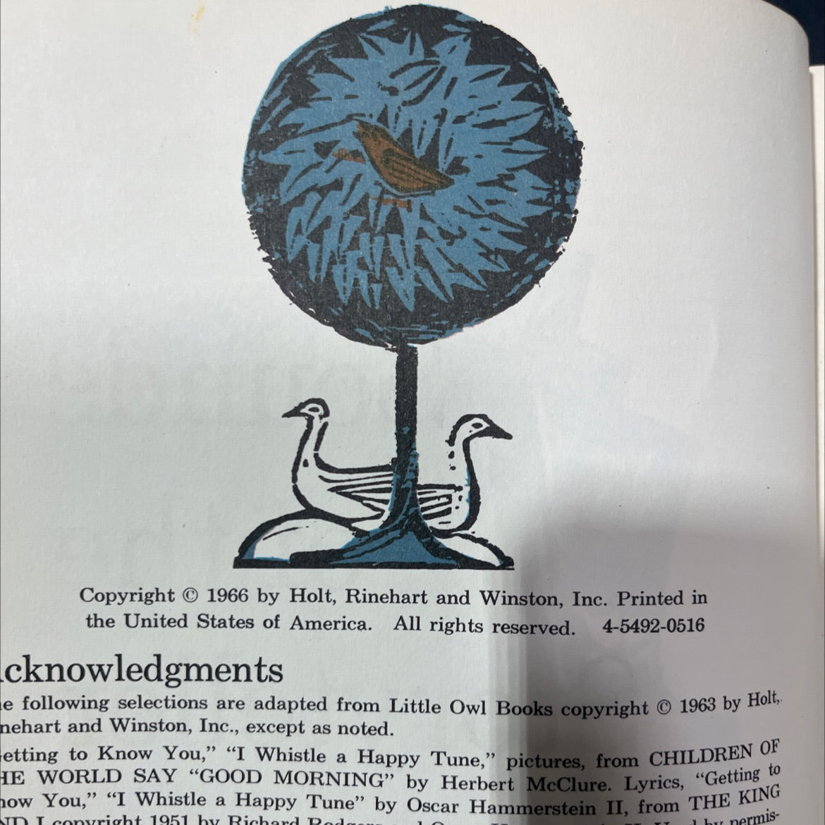 sounds of the storyteller book, by Bill Martin, Jr., 1966 Hardcover image 3