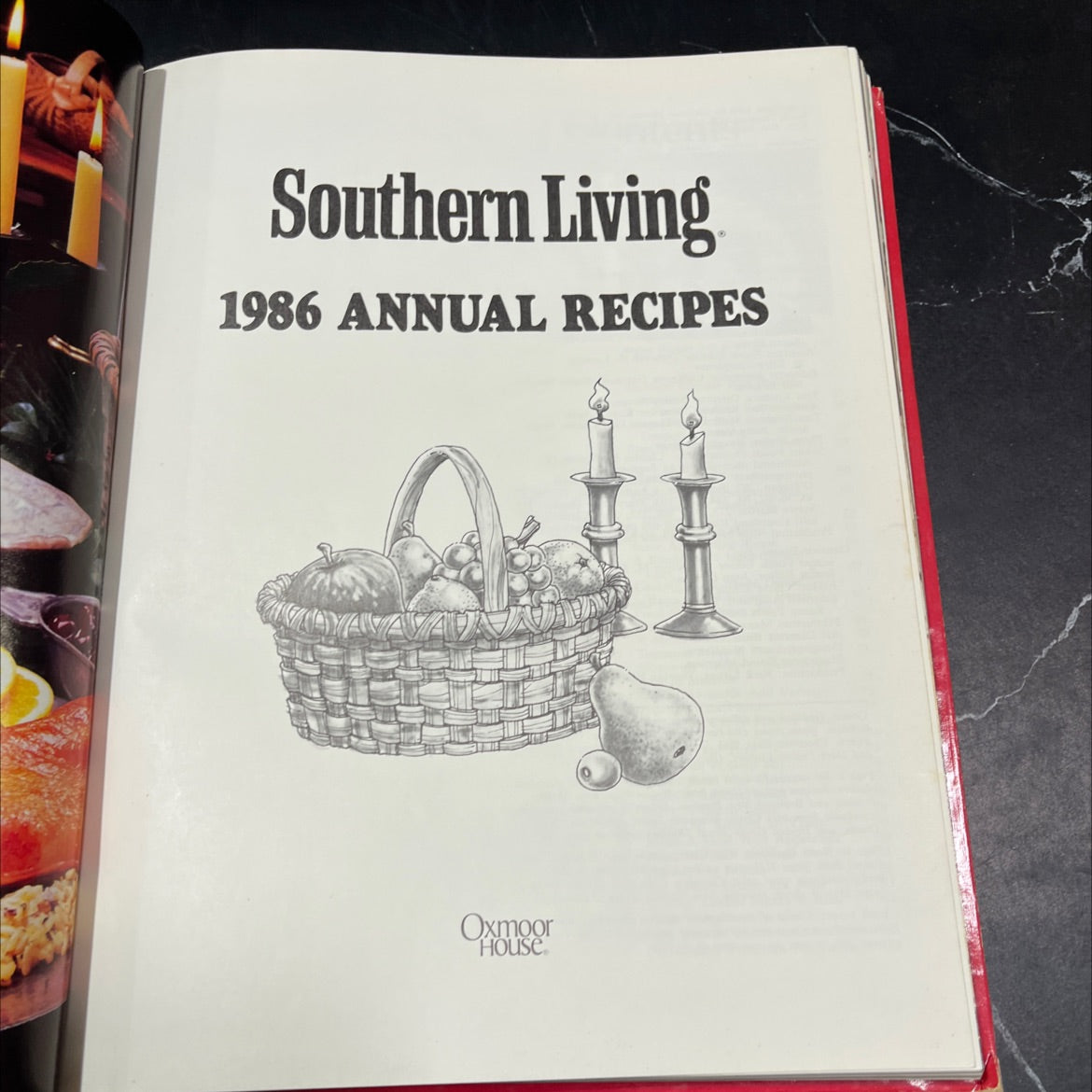 southern living 1986 annual recipes book, by unknown, 1986 Hardcover image 2