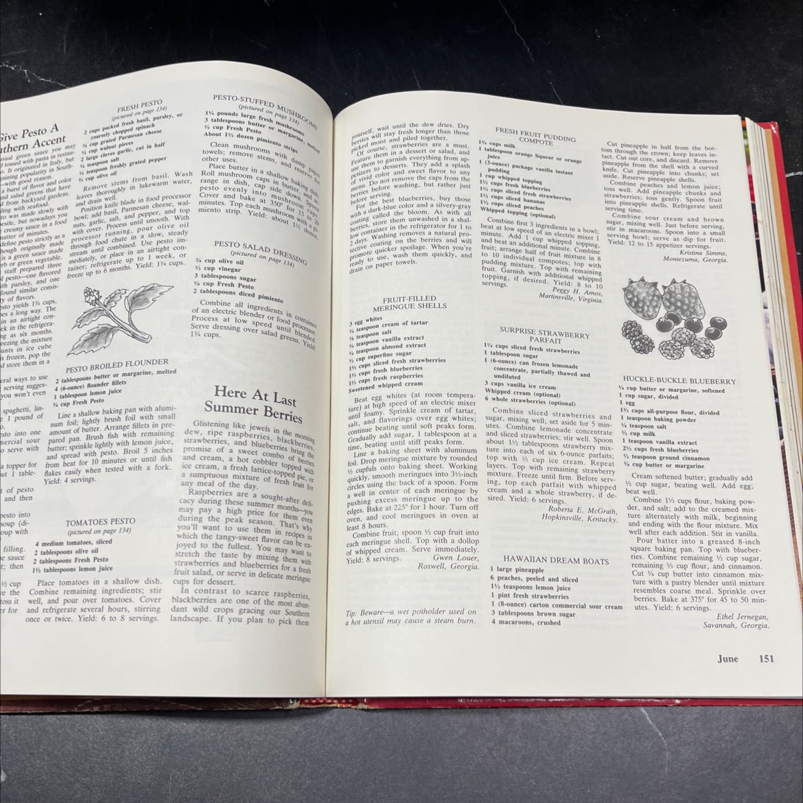 southern living 1986 annual recipes book, by unknown, 1986 Hardcover image 4