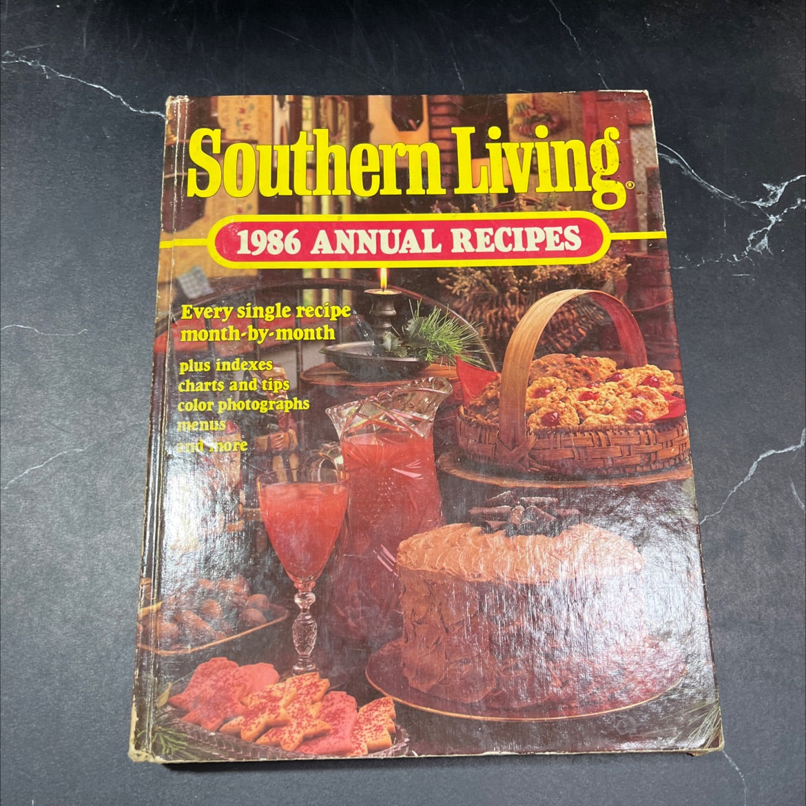 southern living 1986 annual recipes book, by unknown, 1986 Hardcover image 1