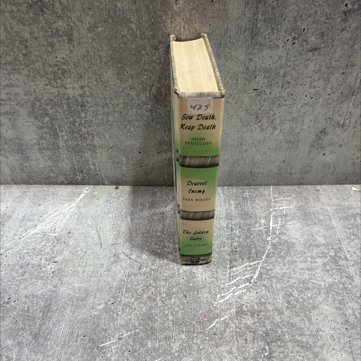 sow death, reap death book, by hugh pentecost, 1981 Hardcover image 4