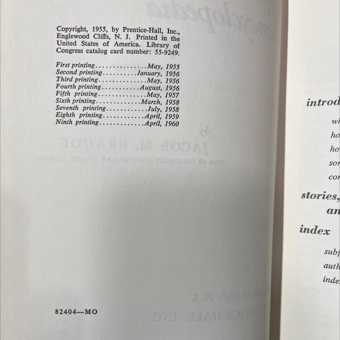 speaker's encyclopedia of stories quotations and anecdotes book, by jacob m. braude, 1960 Hardcover image 3