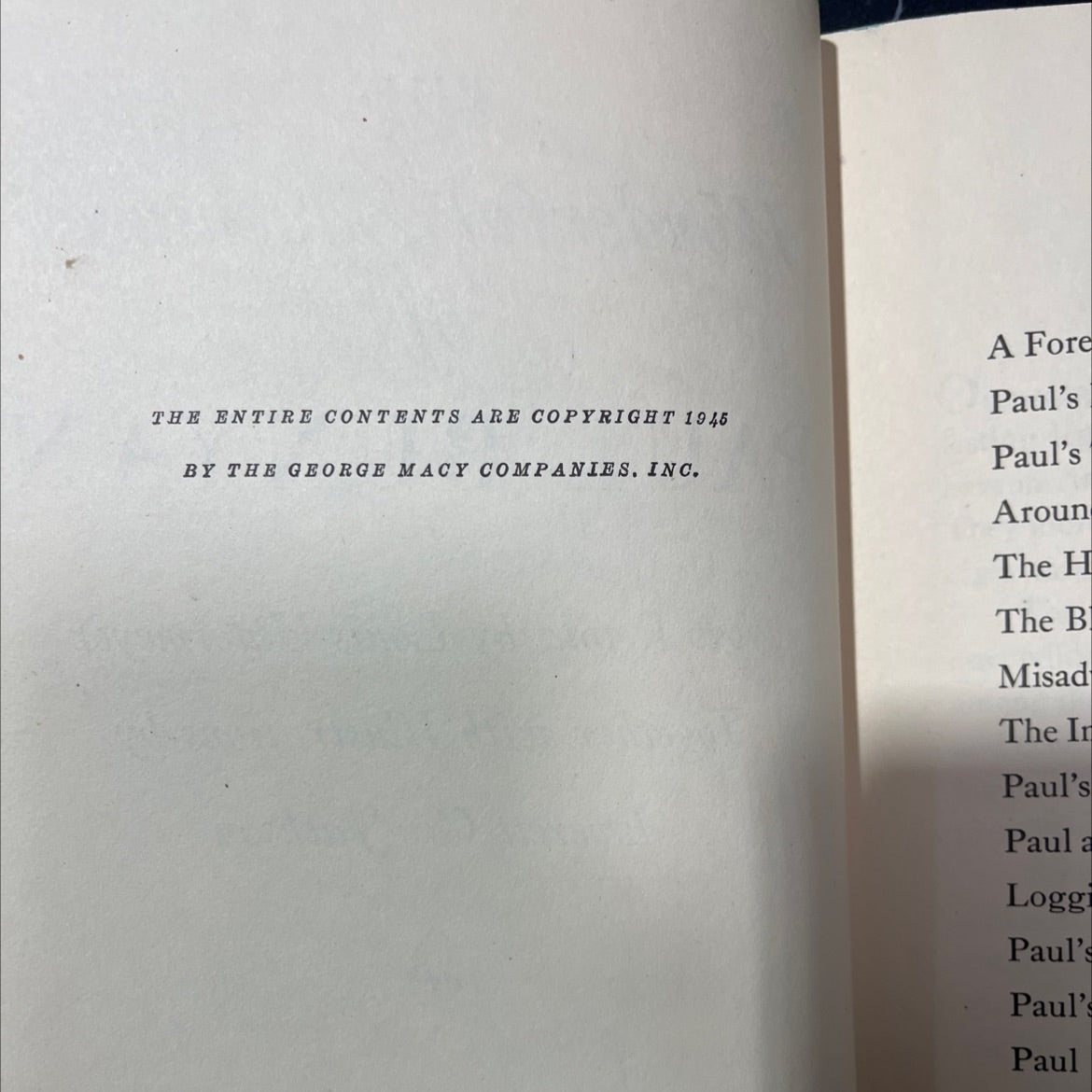 special h. m. thisse book, by unknown, 1945 Hardcover image 3