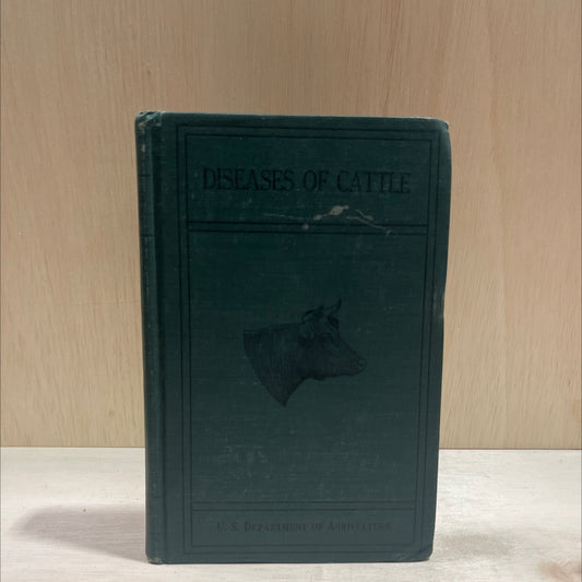 special report on diseases of cattle book, by U. S. Department of Agriculture, Bureau of Animal Industry, 1923 Hardcover image 1
