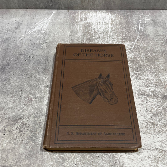 special report on diseases of the horse book, by U. S. Department of Agriculture, Bureau of Animal Industry, 1923 image 1