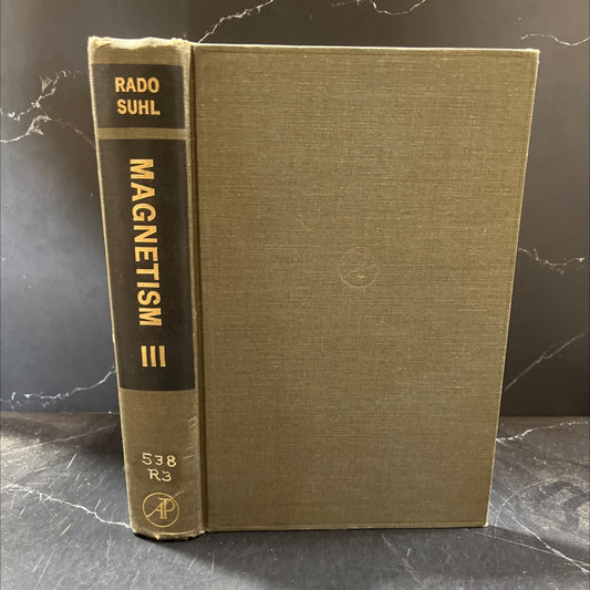 spin arrangements and crystal structure, domains, and micromagnetics book, by George T. Rado, Harry Suhl, 1963 Hardcover image 1