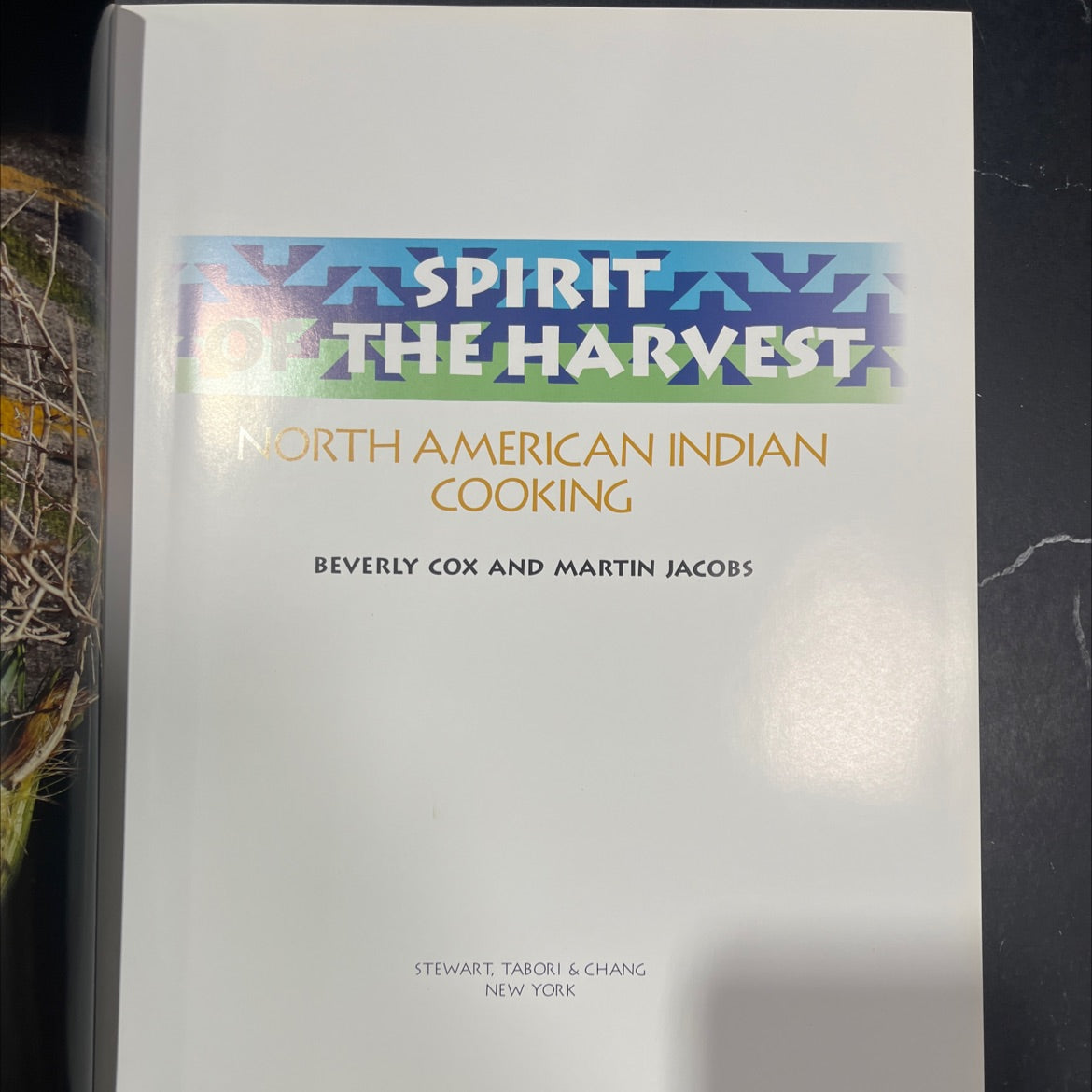 spirit of the harvest: north american indian cooking book, by beverly cox and martin jacobs, 1991 Hardcover image 2