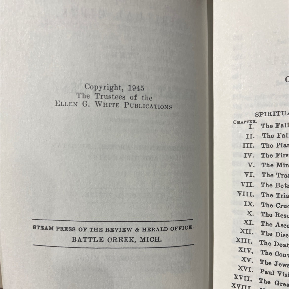 spiritual gifts: the great controversy between christ and his angels, and satan and his angels book, by ellen g. white, image 3