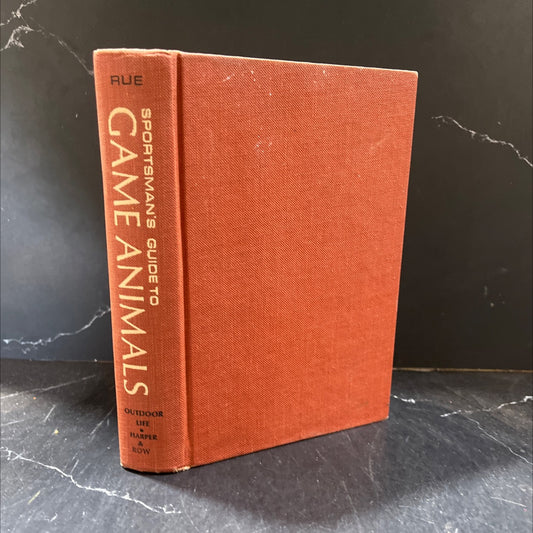 sportsman's guide to game animals book, by Leonard Lee Rue III, 1968 Hardcover image 1