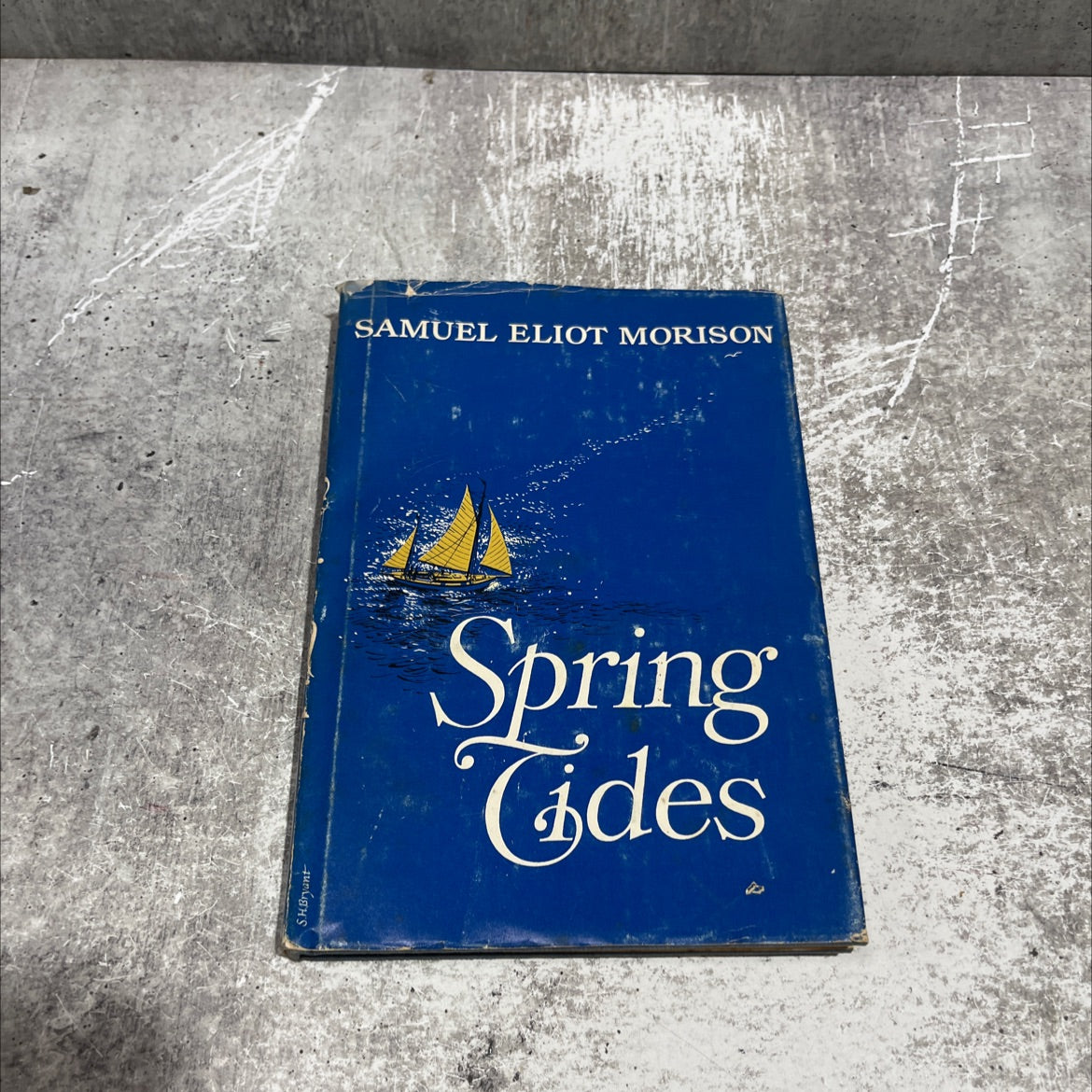 spring tides book, by samuel eliot morison, 1965 Hardcover image 1