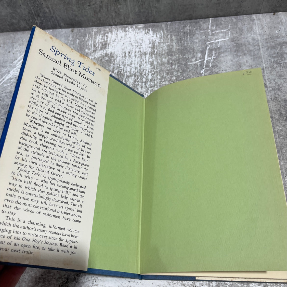 spring tides book, by samuel eliot morison, 1965 Hardcover image 4
