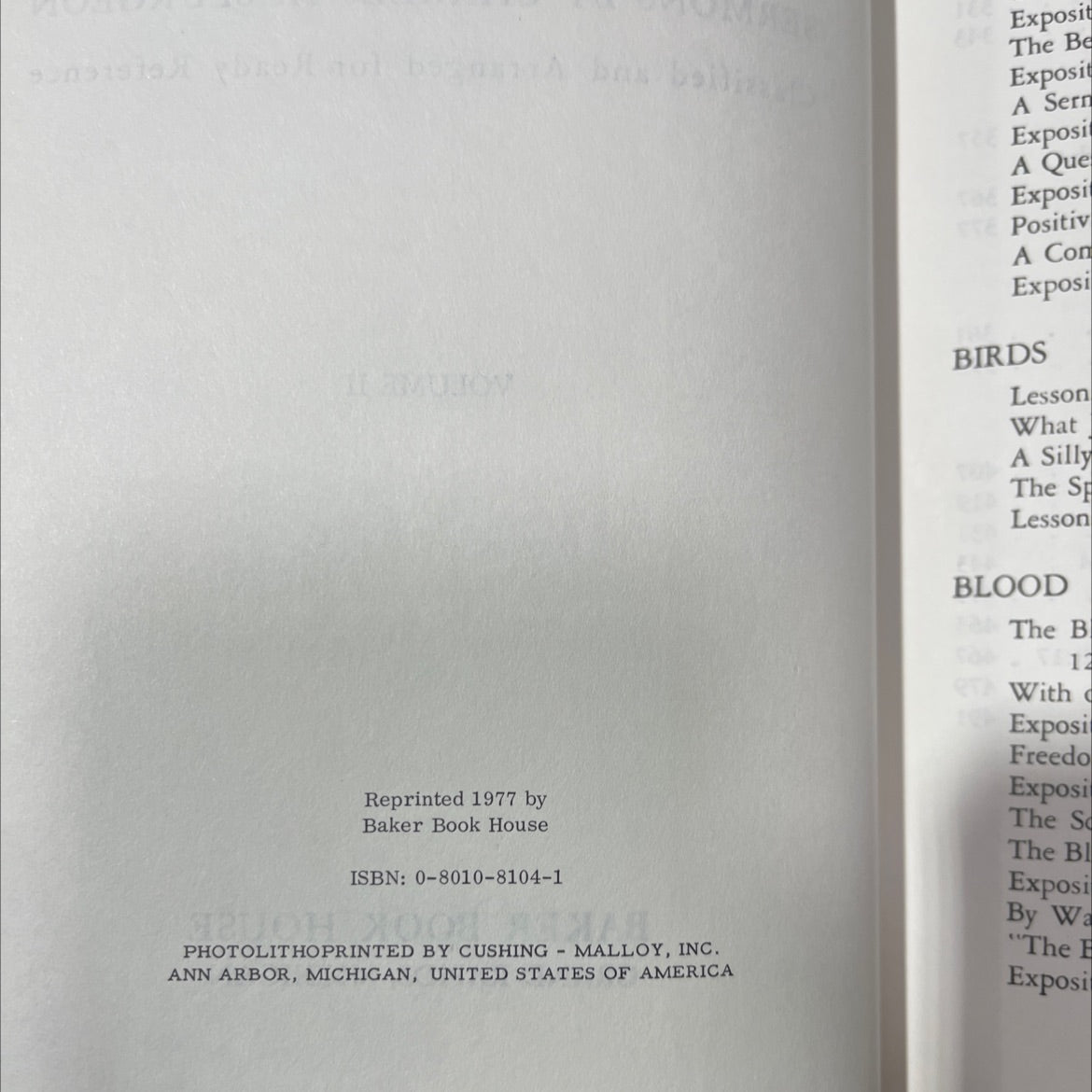 spurgeon's expository encyclopedia sermons by charles h. spurgeon classified and arranged for ready reference volume ii image 3