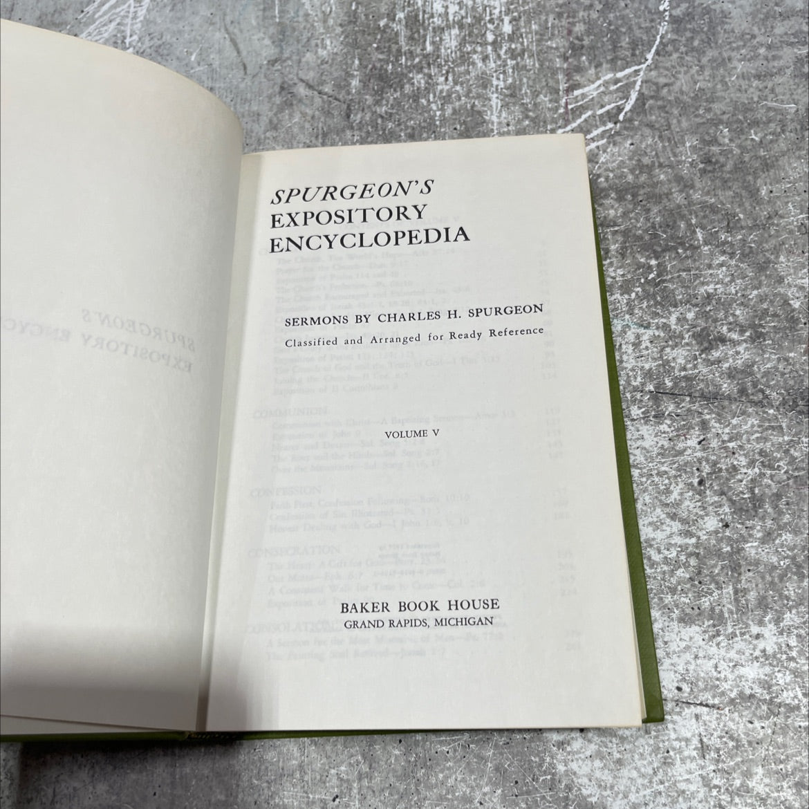 spurgeon's expository encyclopedia book, by charles h. spurgeon, 1977 Hardcover image 2