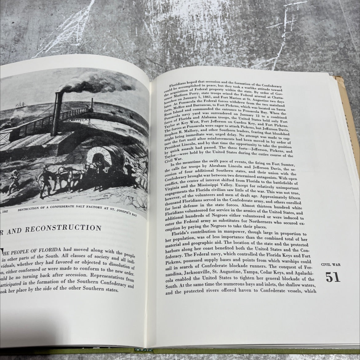 st. augustine in 1671 florida under five flags book, by rembert w. patrick and allen morris, 1967 Hardcover image 4