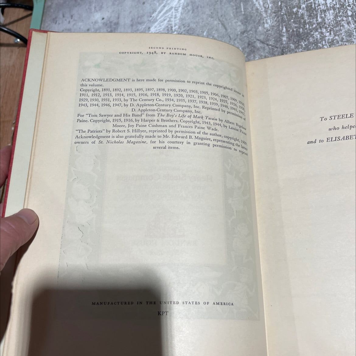 st nicholas anthology book, by henry steele commager, 1948 Hardcover image 3