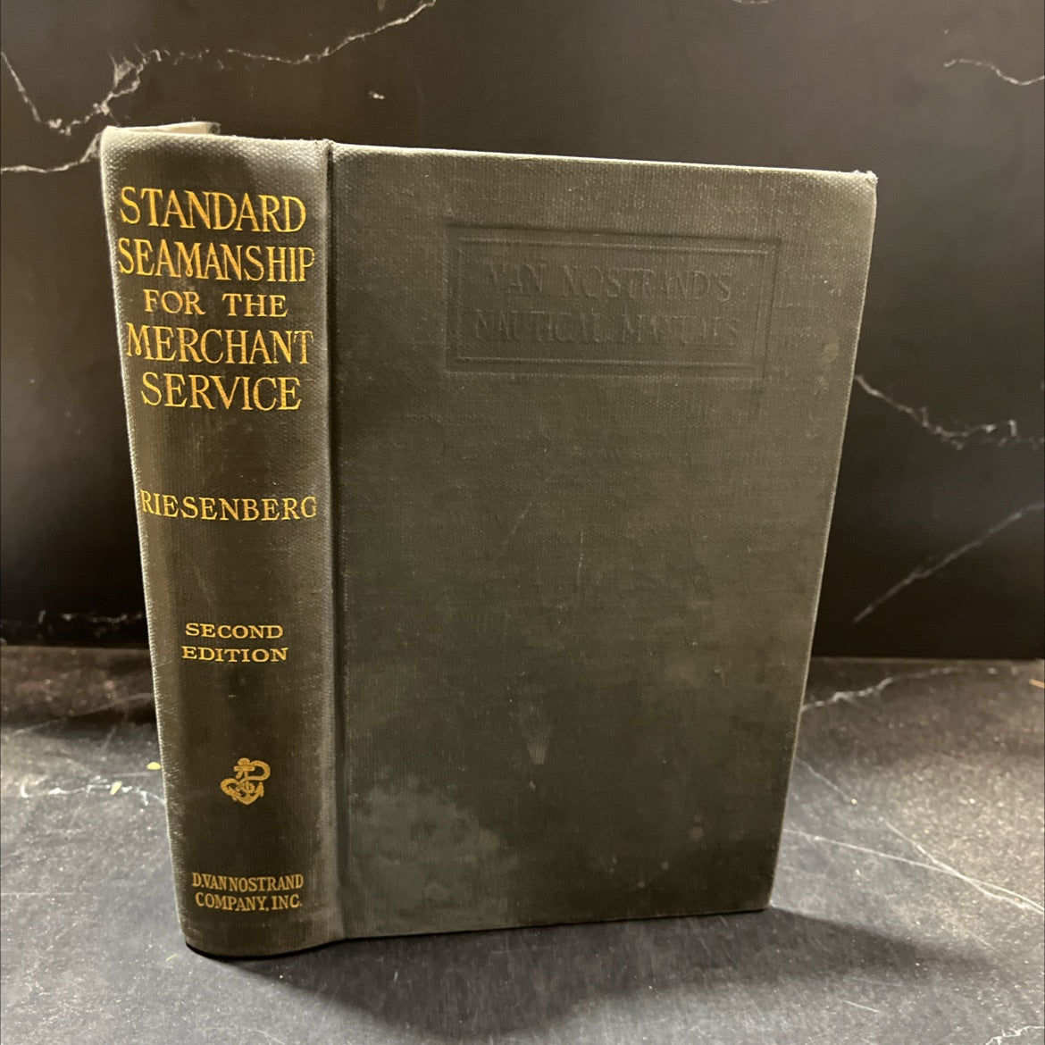 standard seamanship for the merchant service book, by felix riesenberg, 1936 Hardcover image 1