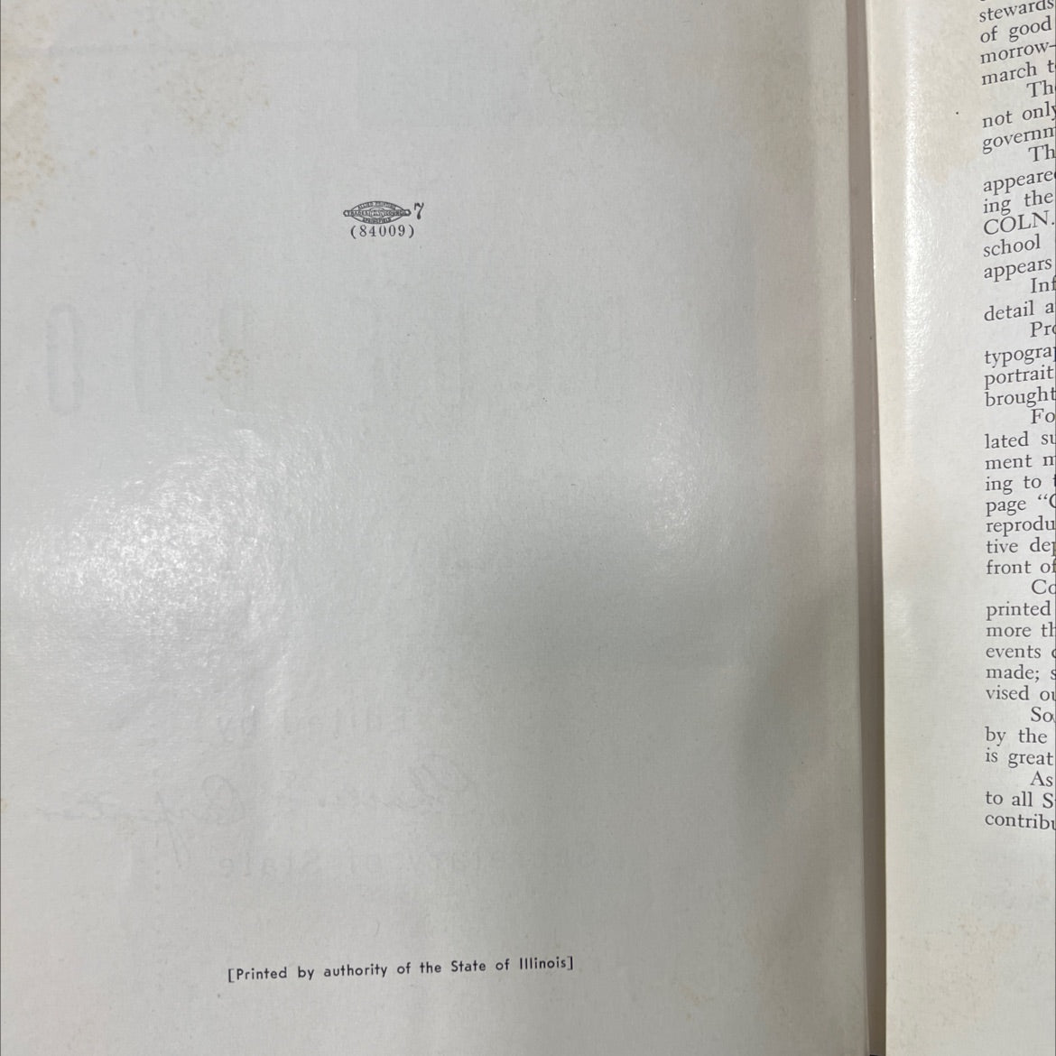 state of illinois blue book 1953 1954 book, by Charles S. Carpenter, 1954 Hardcover image 3