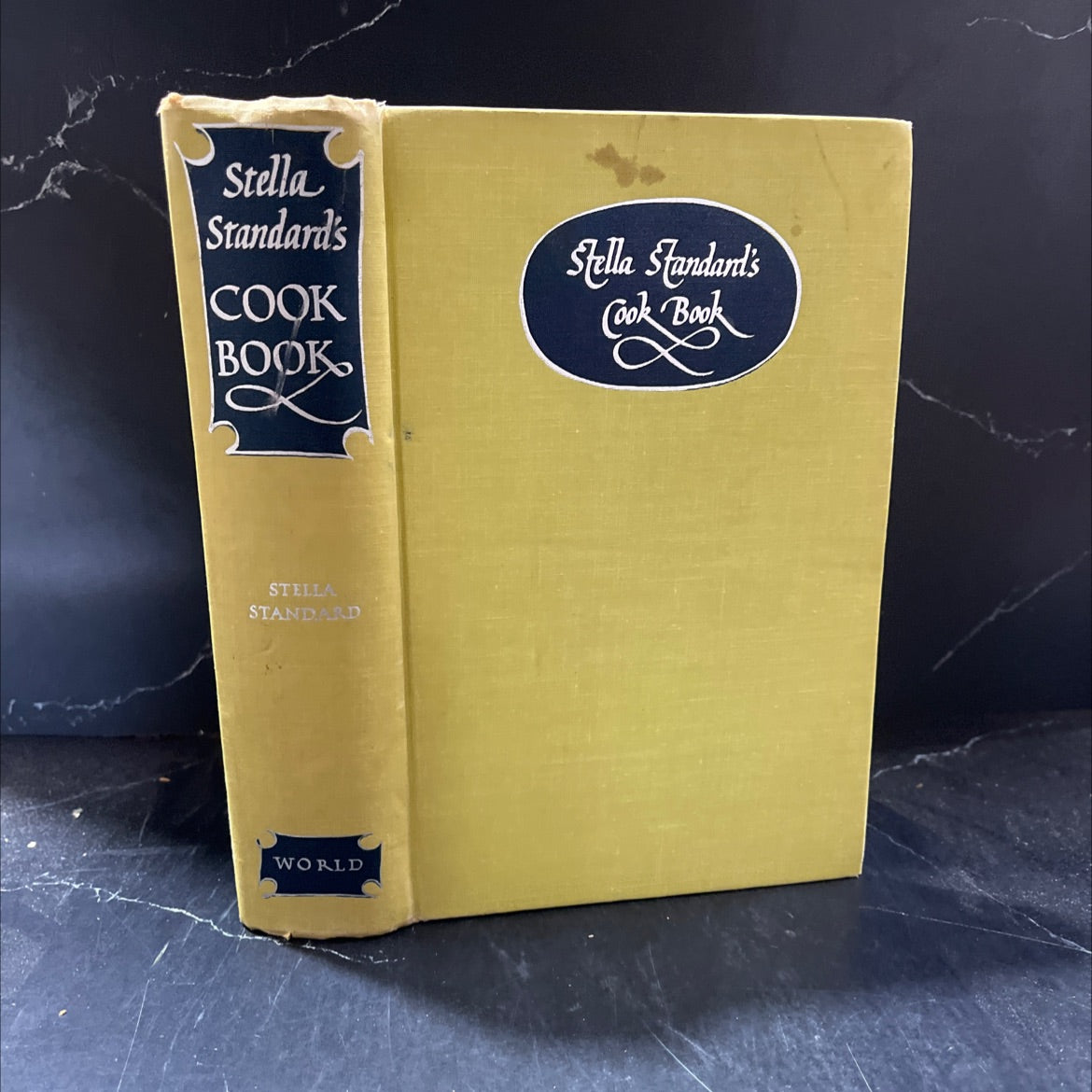 stella standard's cook book book, by stella standard, 1952 Hardcover image 1
