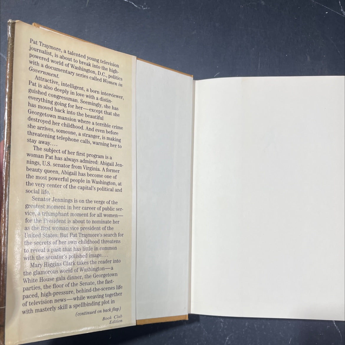 stillwatch book, by mary higgins clark, 1984 Hardcover image 4