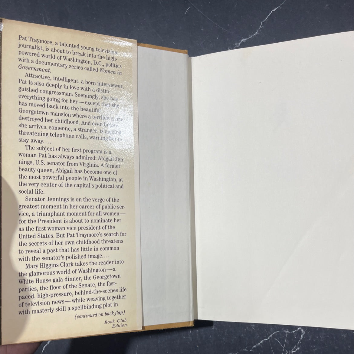 stillwatch book, by Mary Higgins Clark, 1984 Hardcover image 4