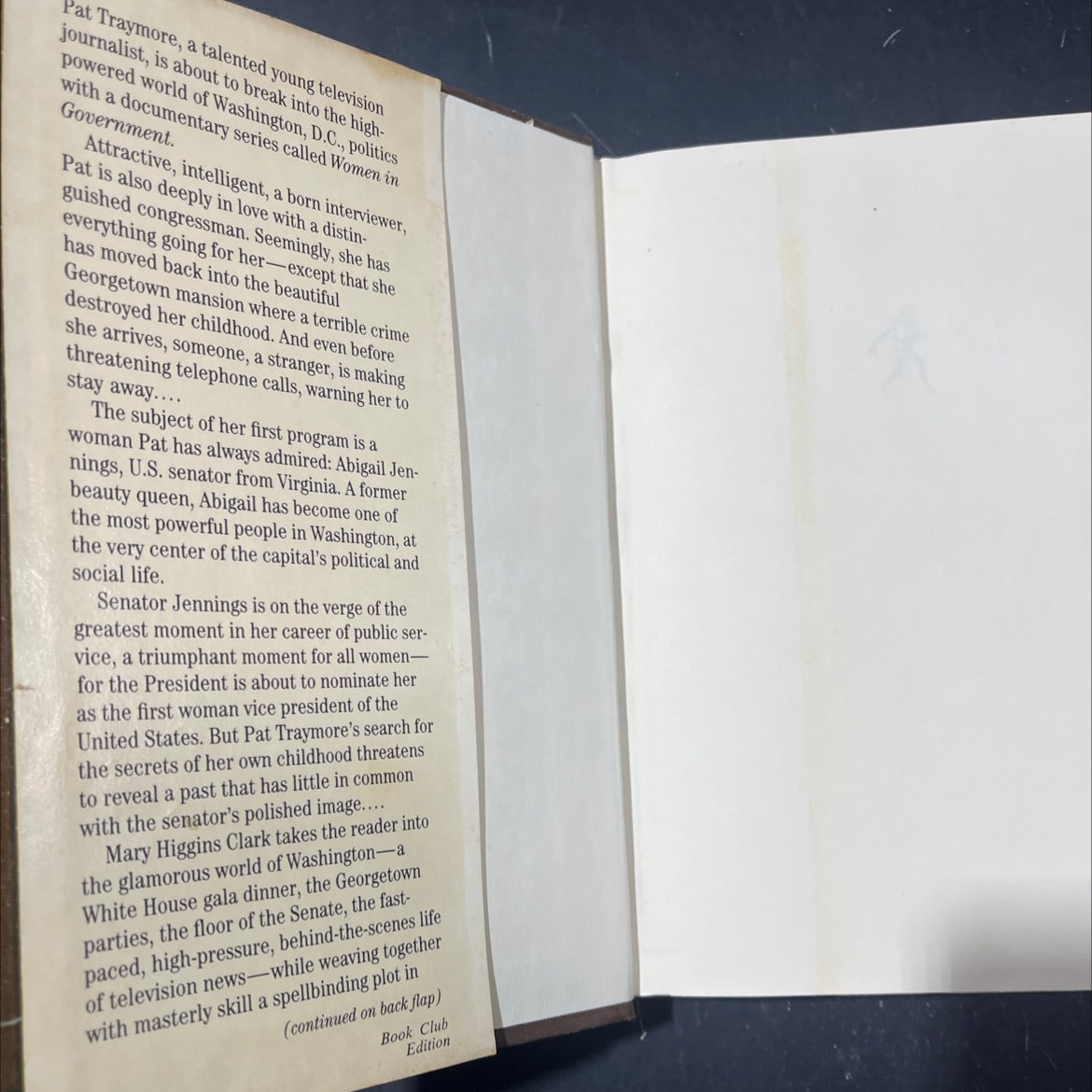 stillwatch book, by Mary Higgins Clark, 1984 Hardcover image 4