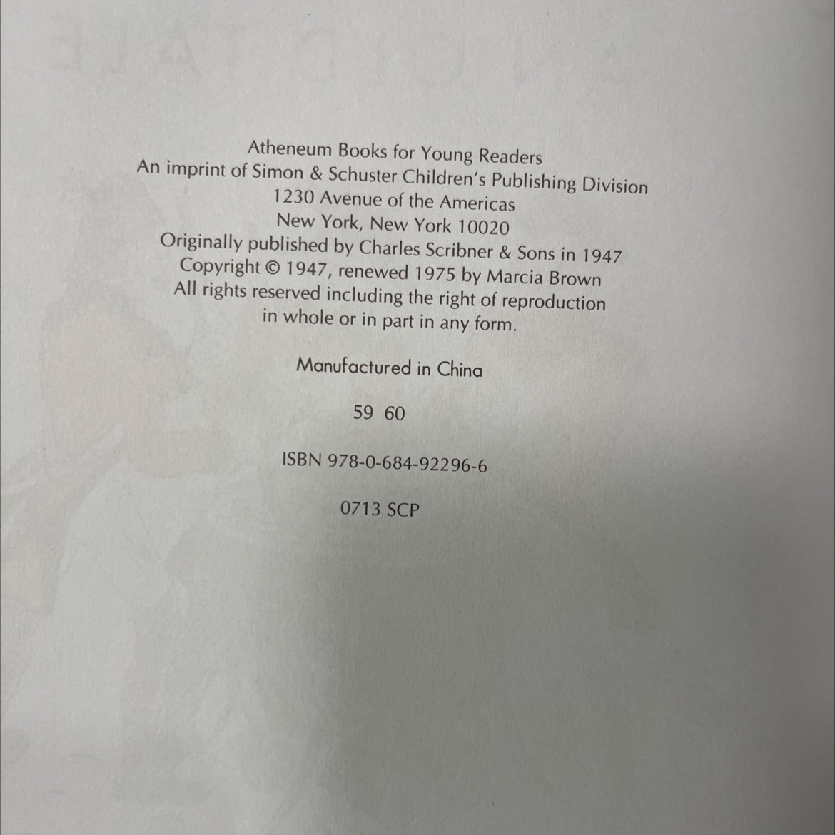 stone soup an old tale told and pictured by marcia brown book, by Marcia Brown, 1975 Hardcover image 3