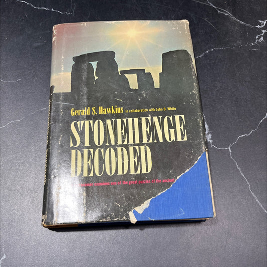 stonehenge decoded book, by gerald s. hawkins, john b. white, 1965 Hardcover image 1