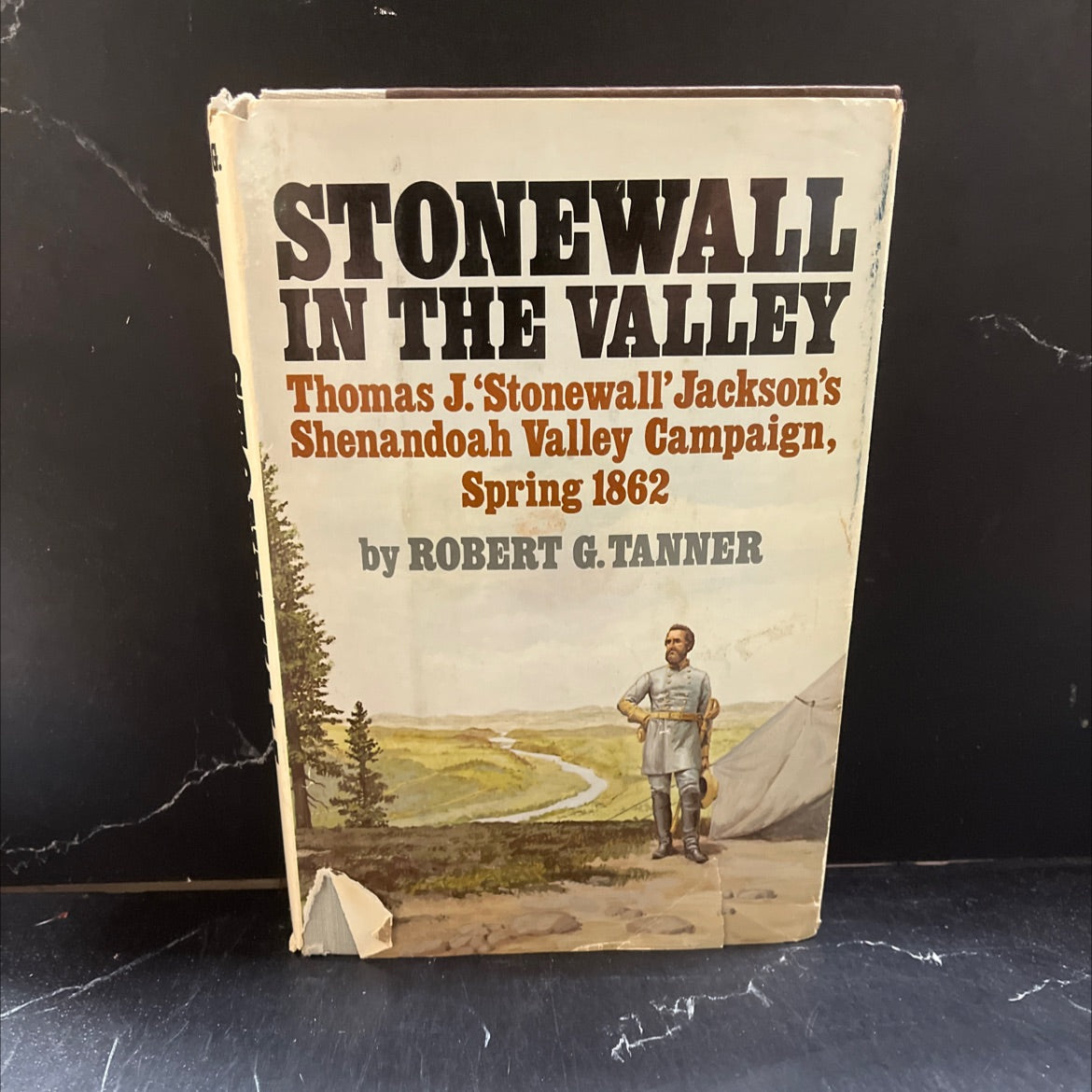 stonewall in the valley book, by Robert G. Tanner, 1976 Hardcover image 1