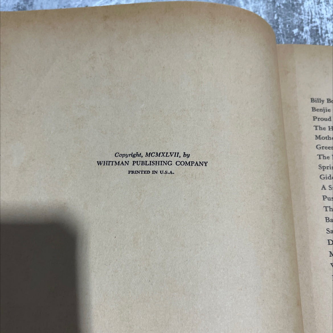 stories of animals book, by virginia cunningham, 1947 Hardcover image 3