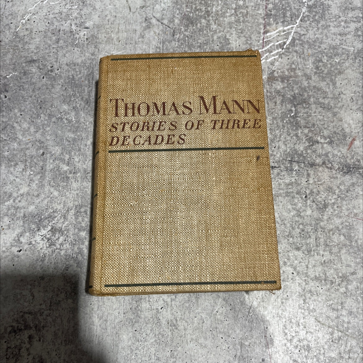 stories of three decades book, by Thomas Mann, 1936 Hardcover image 1