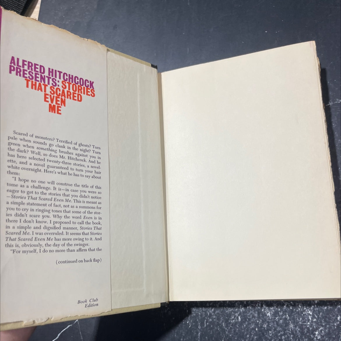 stories that scared even me book, by alfred hitchcock, 1967 Hardcover image 4
