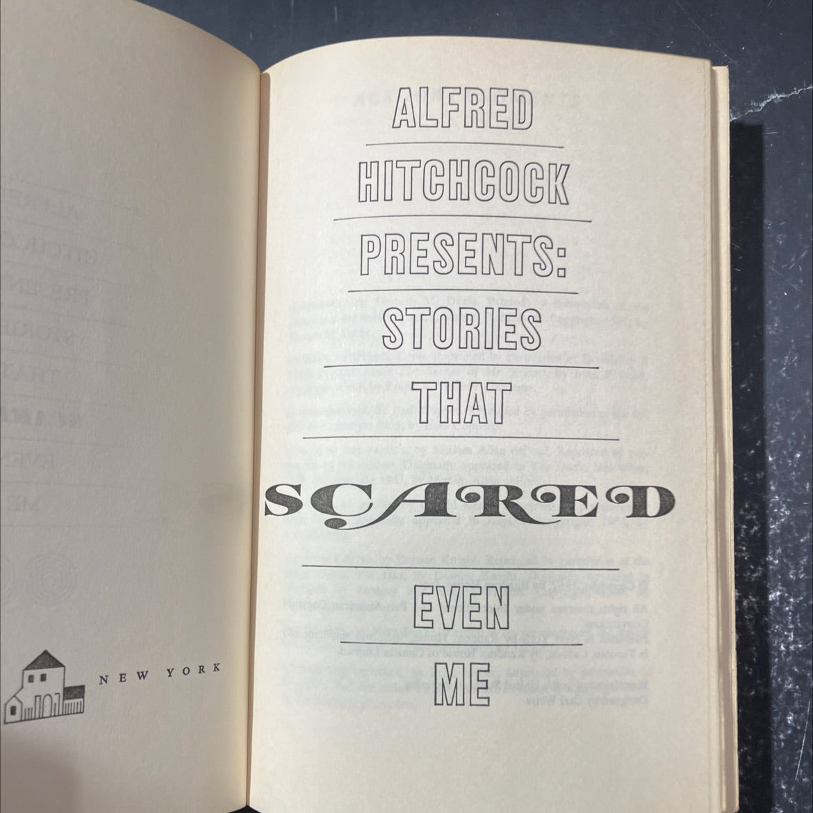 stories that scared even me book, by various, 1967 Hardcover image 2