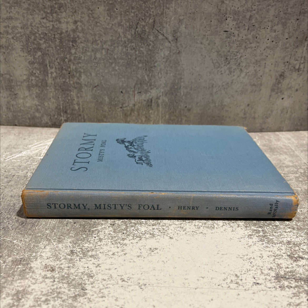 stormy misty's foal book, by marguerite henry, 1963 Hardcover image 4