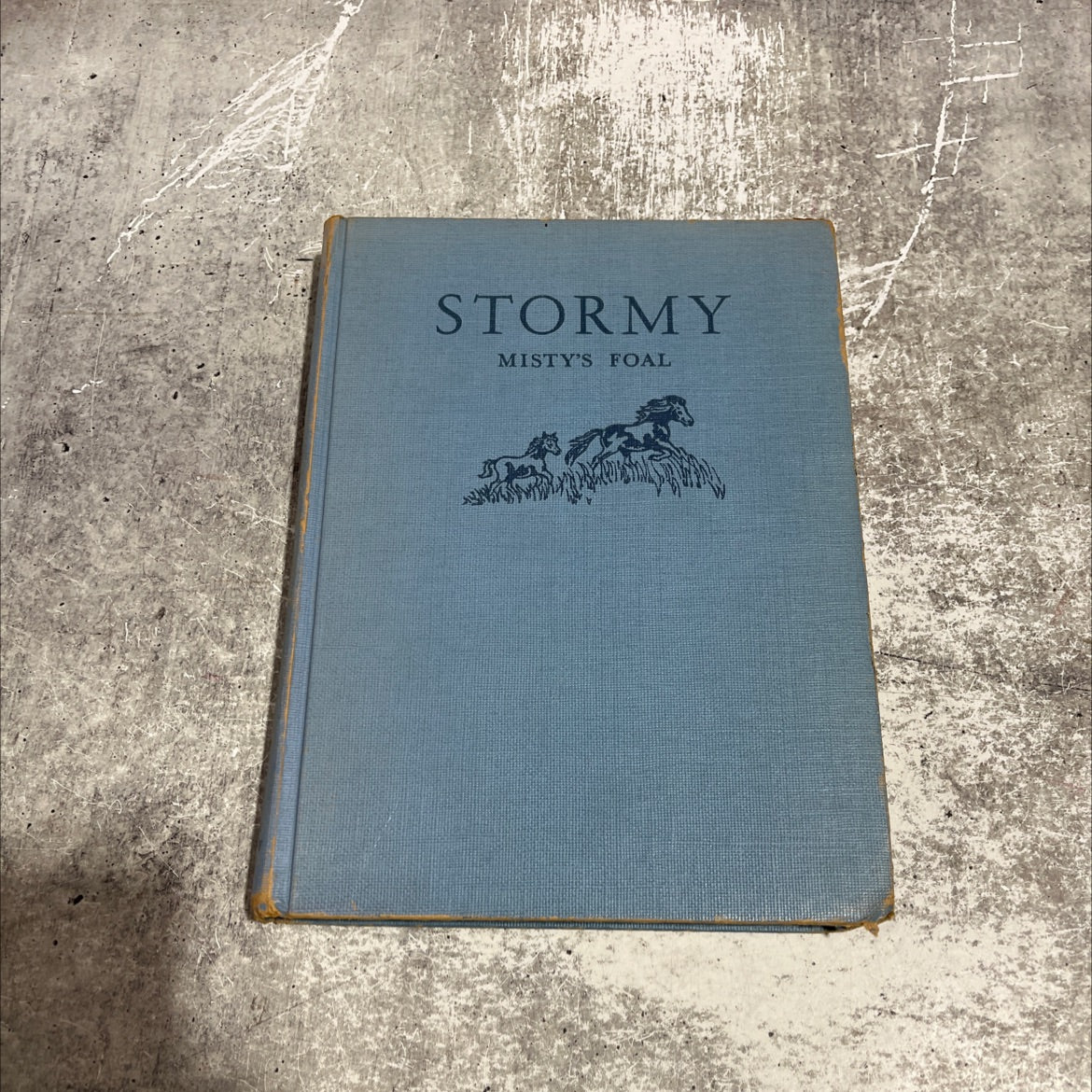 stormy misty's foal book, by marguerite henry, 1963 Hardcover image 1