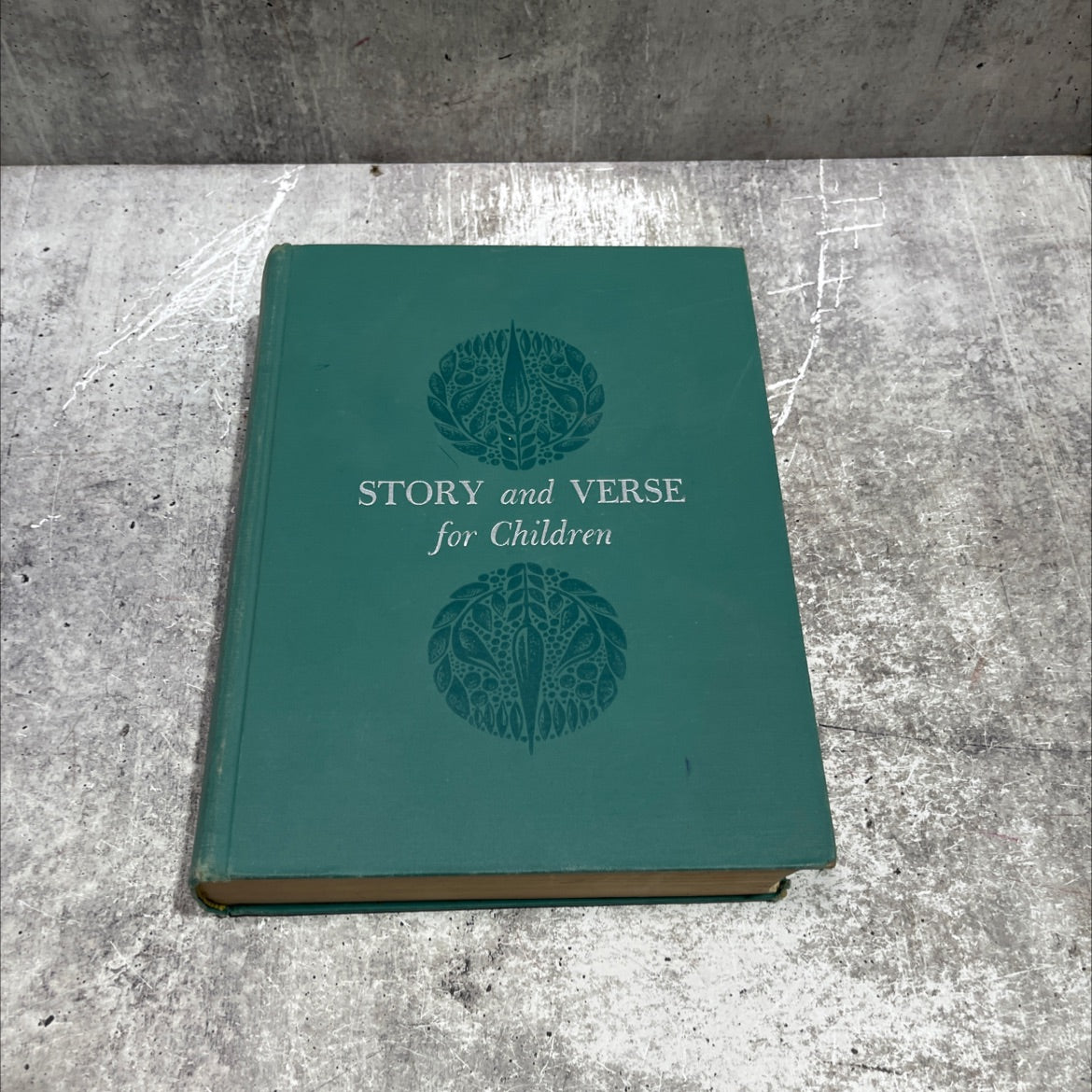 story and verse for children book, by miriam blanton huber, 1955 Hardcover image 1
