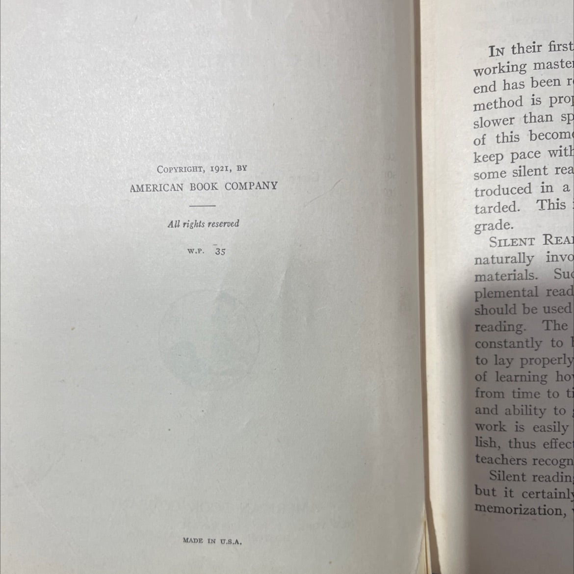 story hour readings fourth year book, by e. c. hartwell, 1921 Hardcover image 3