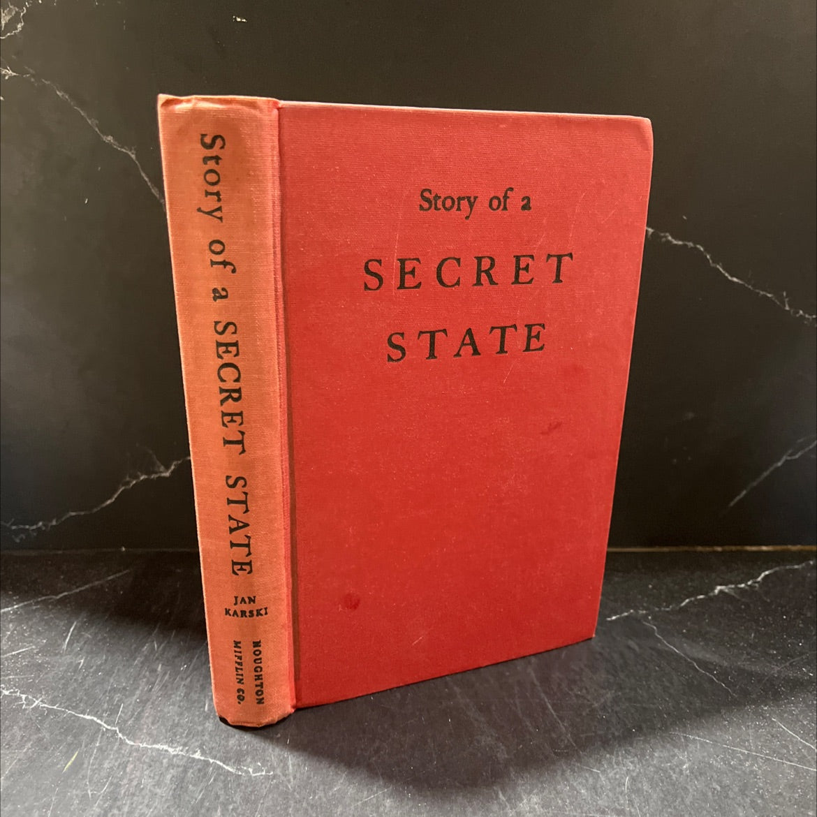 story of a secret state book, by jan karski, 1944 Hardcover image 1
