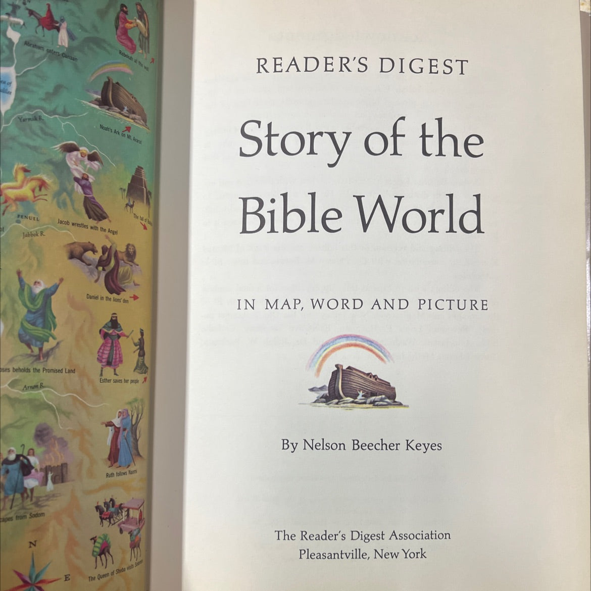 story of the bible world book, by Nelson Beecher Keyes, 1962 Hardcover image 2