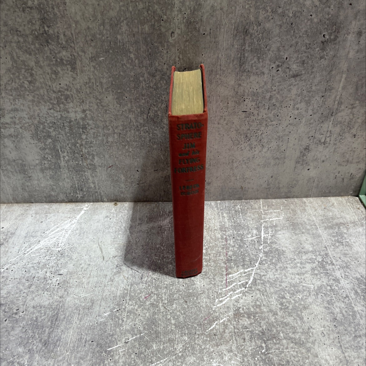 stratosphere jim and his flying fortress book, by oskar lebeck and gaylord dubois, 1941 Hardcover image 4