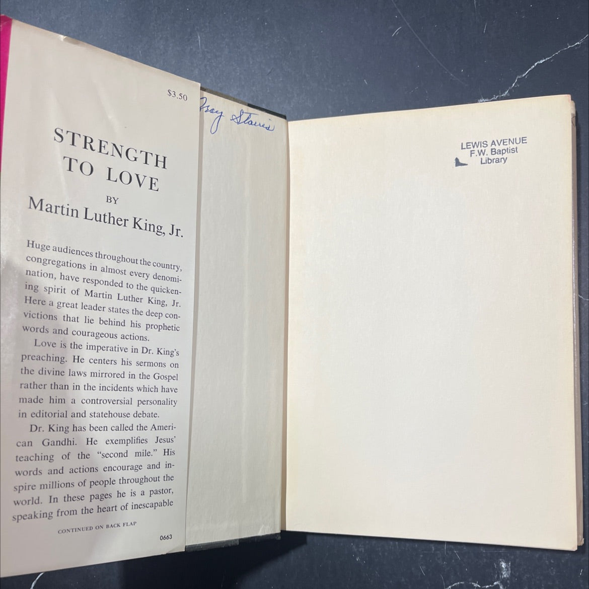 strength to love book, by Martin Luther King, Jr., 1963 Hardcover, First Edition, Rare, Vintage image 4